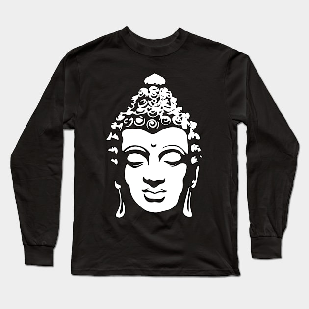 Enlightenment of Gautama Buddha Long Sleeve T-Shirt by BonGanze